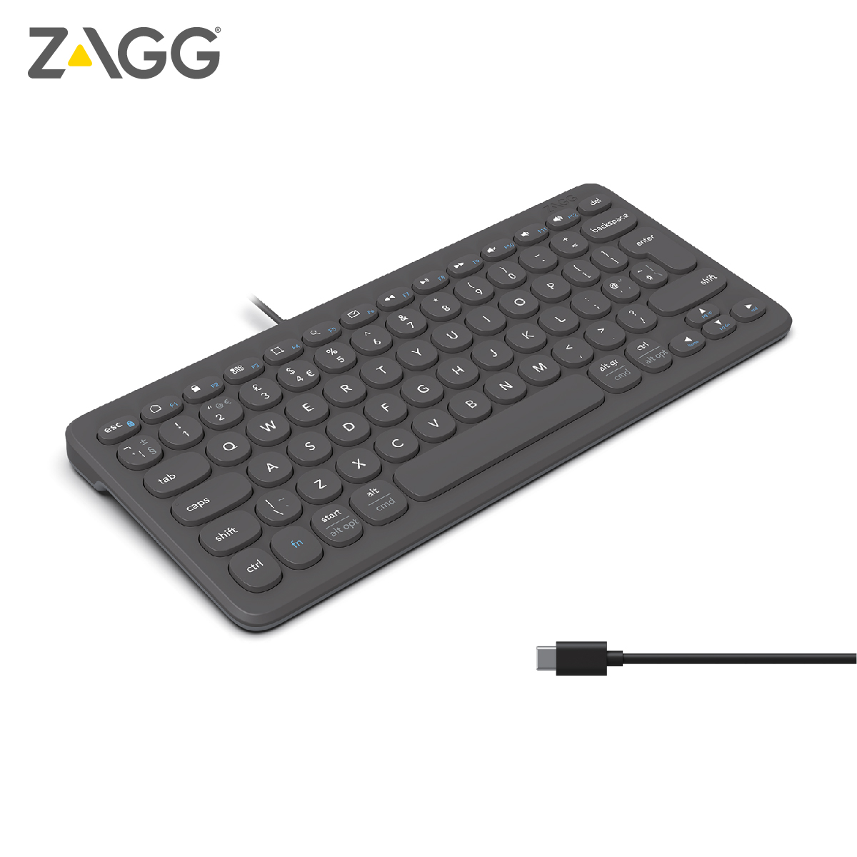 Bàn phím ZAGG Universal Keyboard Type C / Lning - Hàng chính hãng