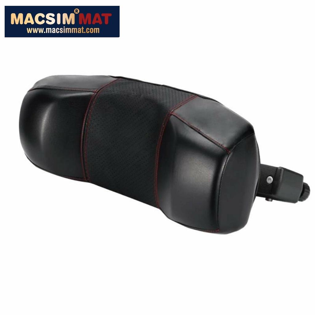 Gối tựa đầu ô tô cao cấp nhãn hiệu Macsim CHP03B màu đen, nâu , be