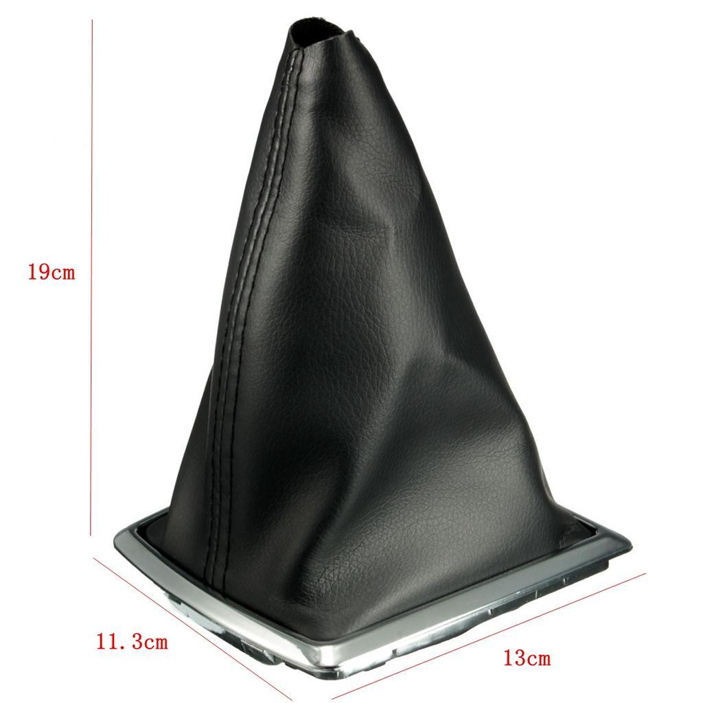 5-Speed Gear Knob Gaitor Boot Cover PU Leather for 2005-08