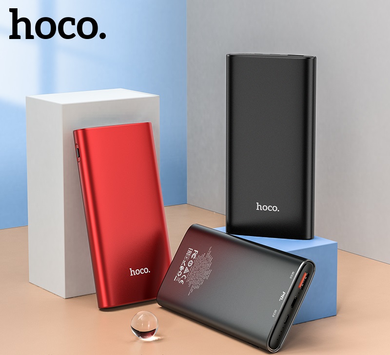 Pin Sạc Dự Phòng Hoco J83 Siêu Mỏng 10000Mah Pd20W + QC3.0 Sạc Siêu Nhanh - Hàng Chính Hãng