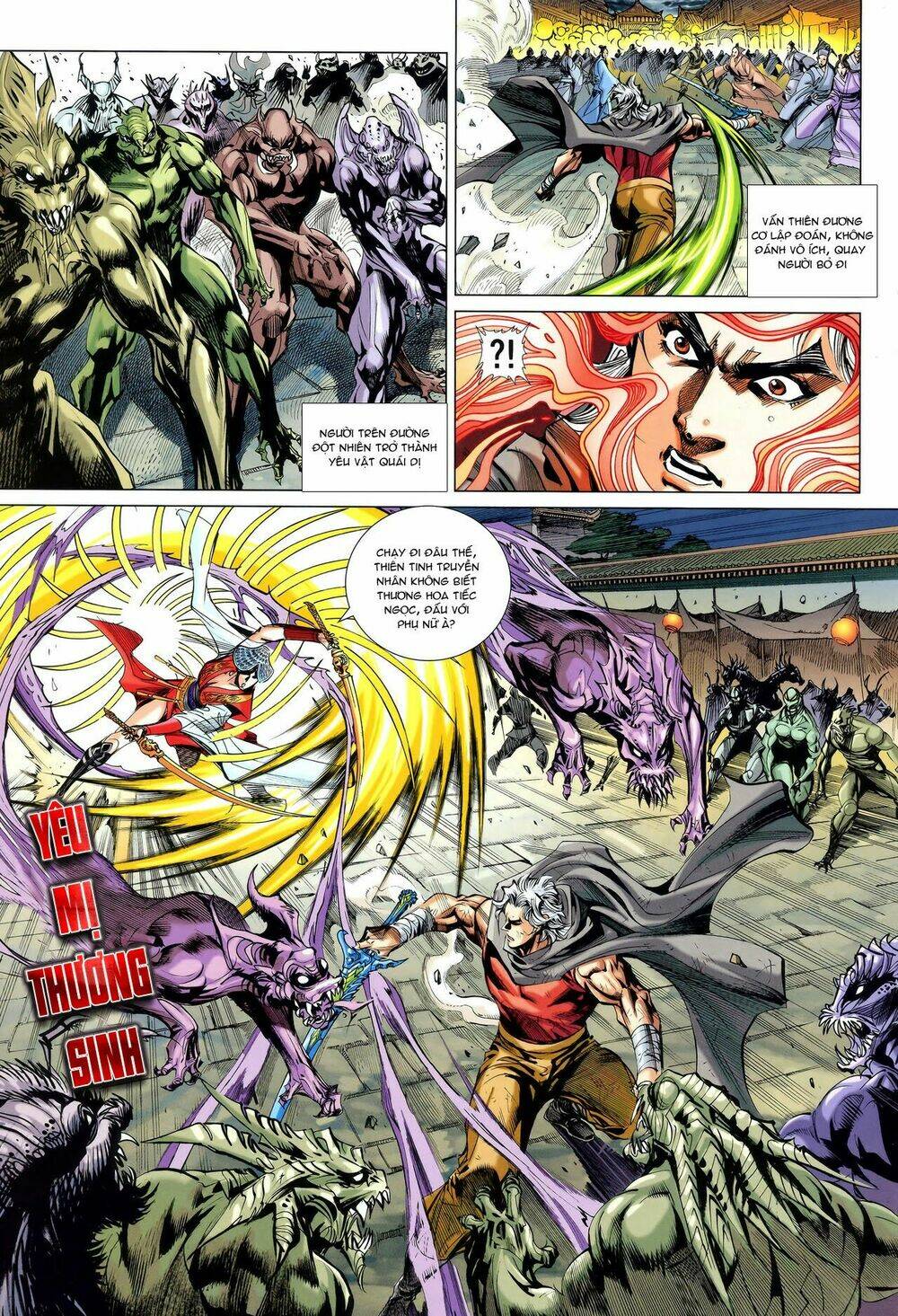 thần binh vấn thiên chapter 18 18