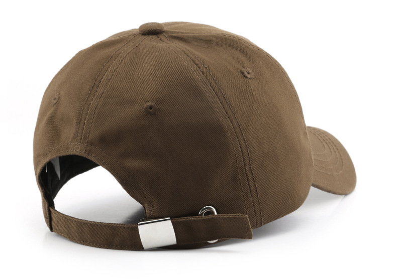 Sleckton Cotton Basketball Mũ cho phụ nữ và nam thư thời trang l hat bình thường hip hop snapback mũ vào mùa hè sun cap unisex Color: Brown Size: Adjustable