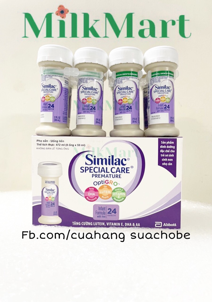 Sữa nước Similac Special Care 24 thùng 48 ống - dành cho trẻ sinh non nhẹ cân