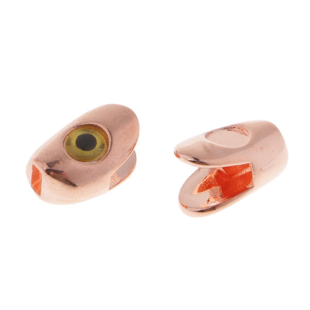 10pcs Fly Tying Copper Beads Fly Tying Skulpin Head Fly Tying Materials