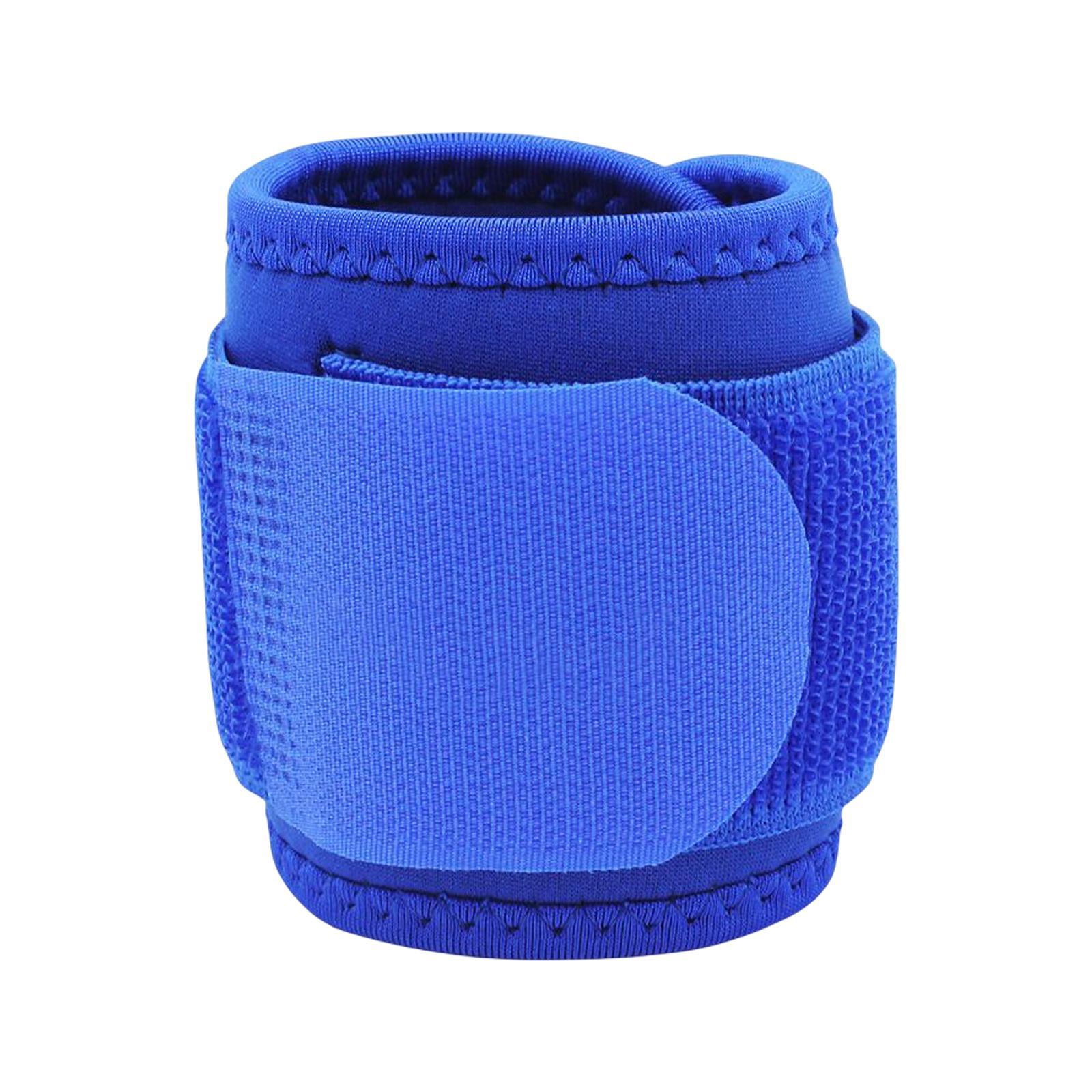 Wrist Compression Strap Protection Wrist Band Blue