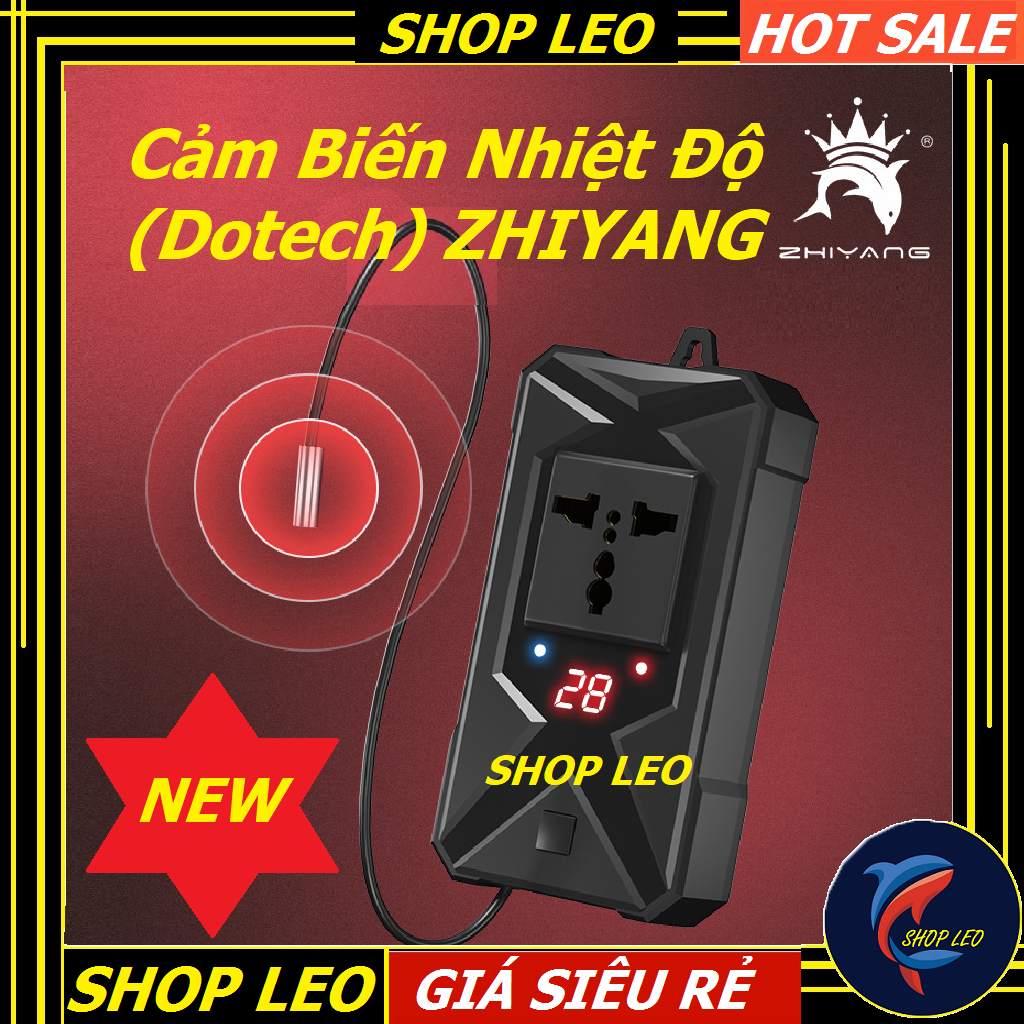 Cảm biến nhiệt độ ZHIYANG dùng cho sưởi bể cá - Dotech bể cá - phụ kiện máy sưởi hồ cá-shopleo