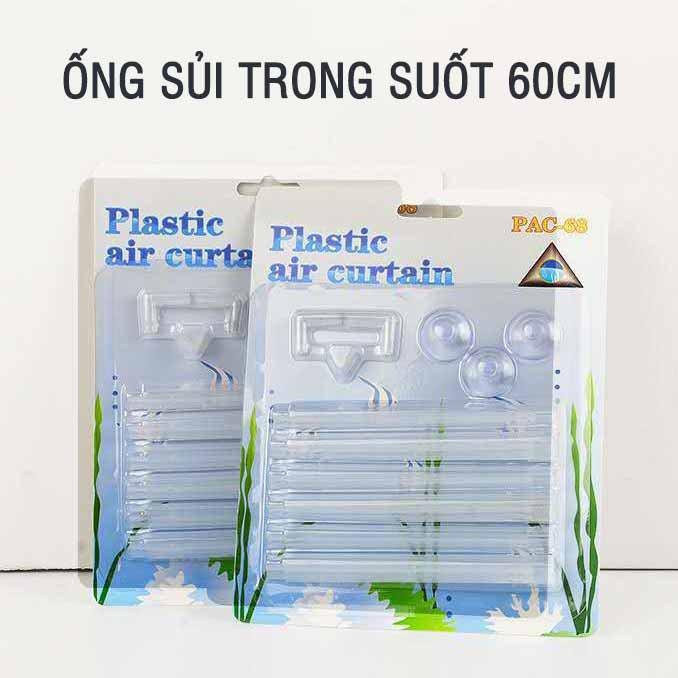 Ống Sủi Oxy Hồ Cá Bằng Nhựa Trong Suốt Bền Bỉ Và Thẩm Mỹ Cho Hồ Cá, Bể Cá Thuỷ Sinh