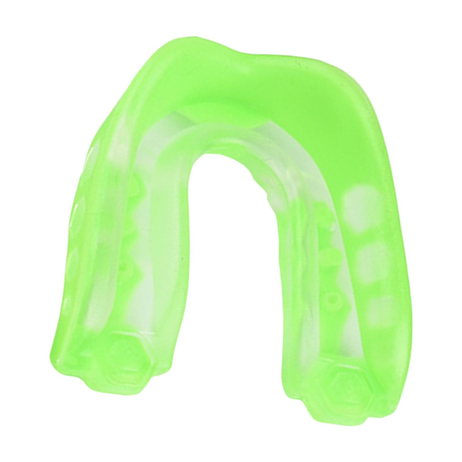 Mouth Guard Gum Basketball Boxing MMA for Adult Youth Green