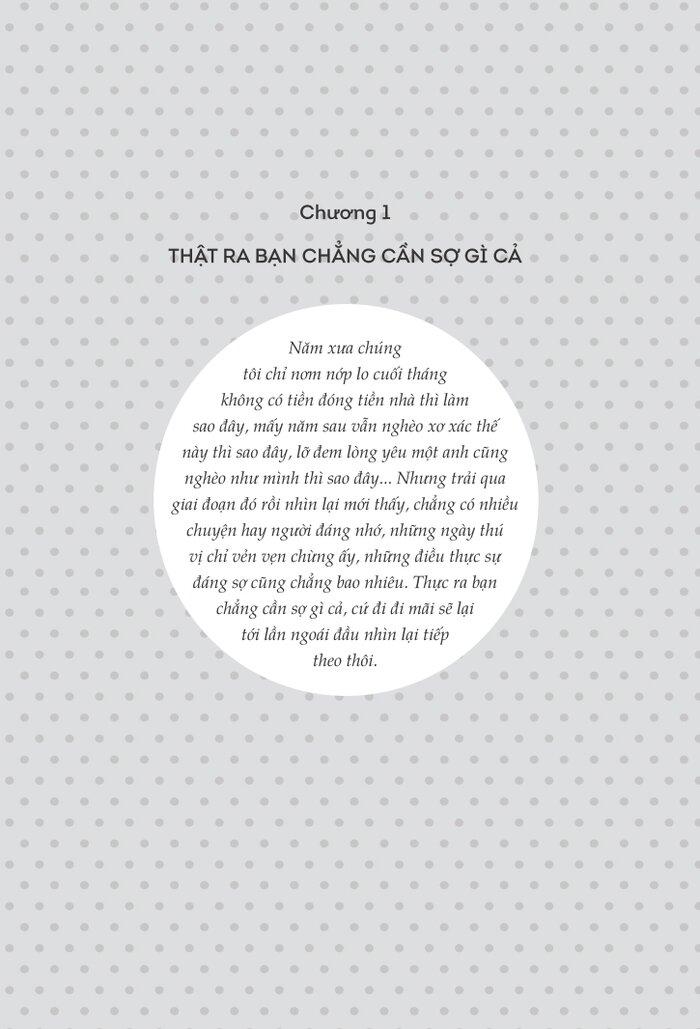 Sách Chẳng Nhớ Quá Khứ, Chẳng Sợ Tương Lai