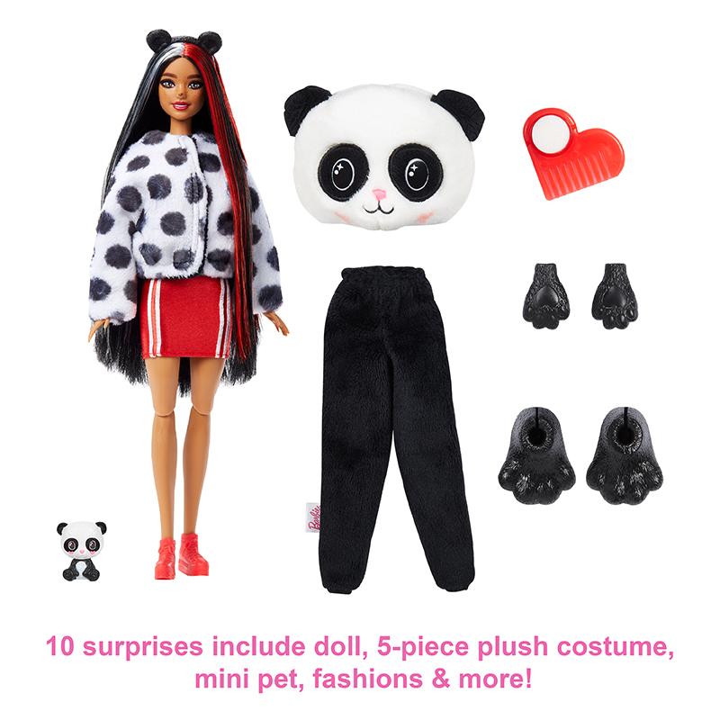 Đồ Chơi BARBIE Búp Bê Cutie Reveal - Panda HHG22/HHG18