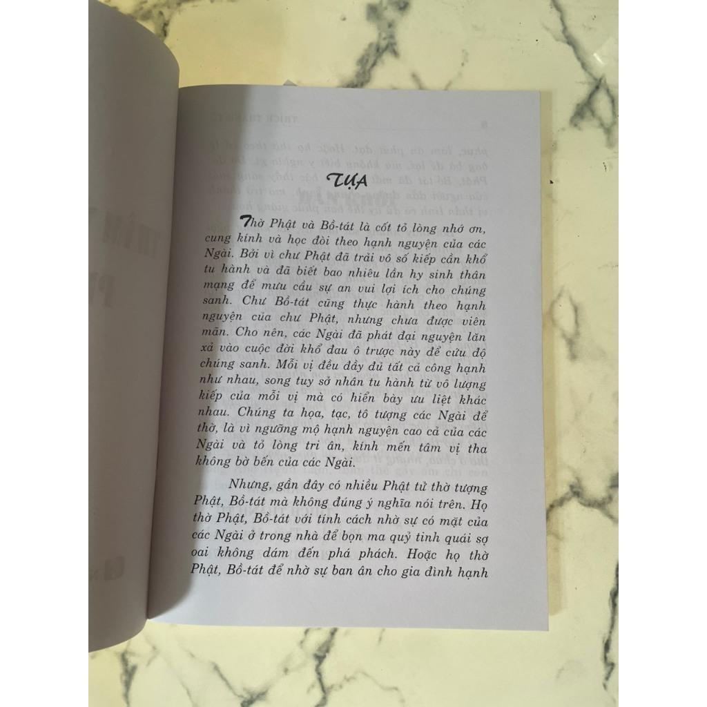 Sách - Thâm Ý Qua Hình Tượng Phật Và Bồ Tát - HT Thích Thanh Từ - Tổ In Ấn Kinh Phật
