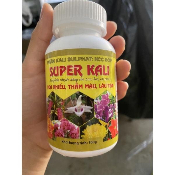 SUPER KALI - Hoa nhiều, thắm màu, lâu tàn- chai 100g