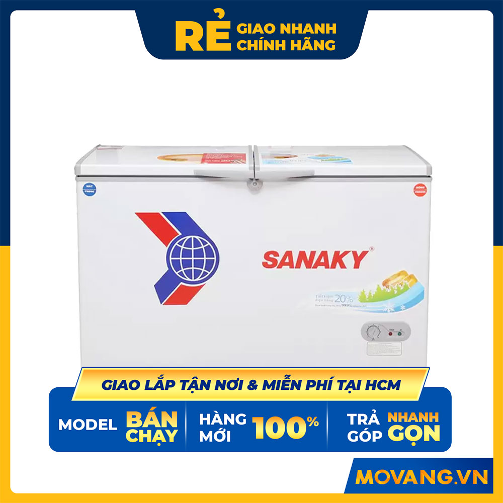 Tủ Đông Dàn Đồng Sanaky VH-4099W1 - Hàng Chính Hãng