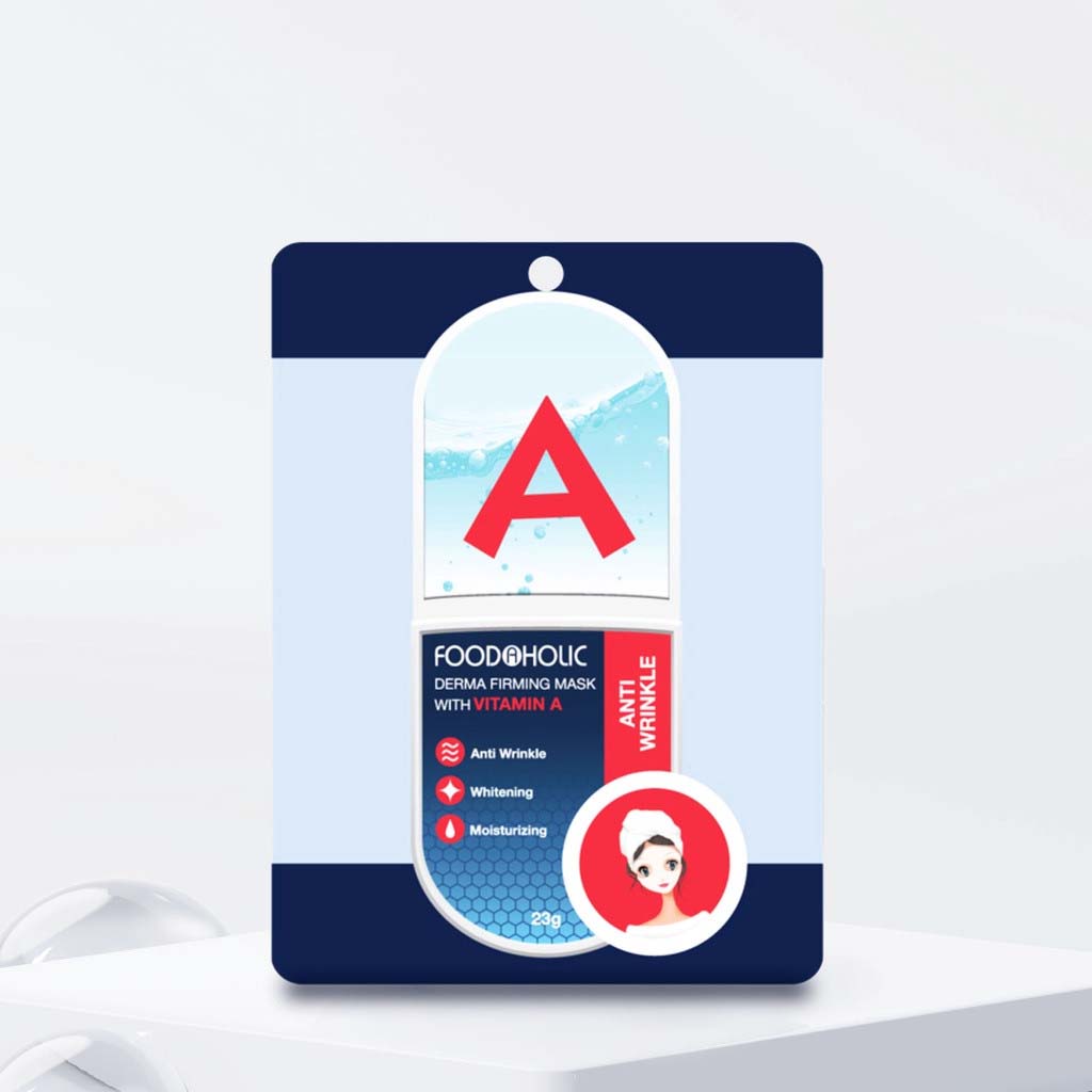Mặt Nạ Giấy Cấp Ẩm, Dưỡng Trắng Da Hàn Quốc Foodaholic Mask 23g