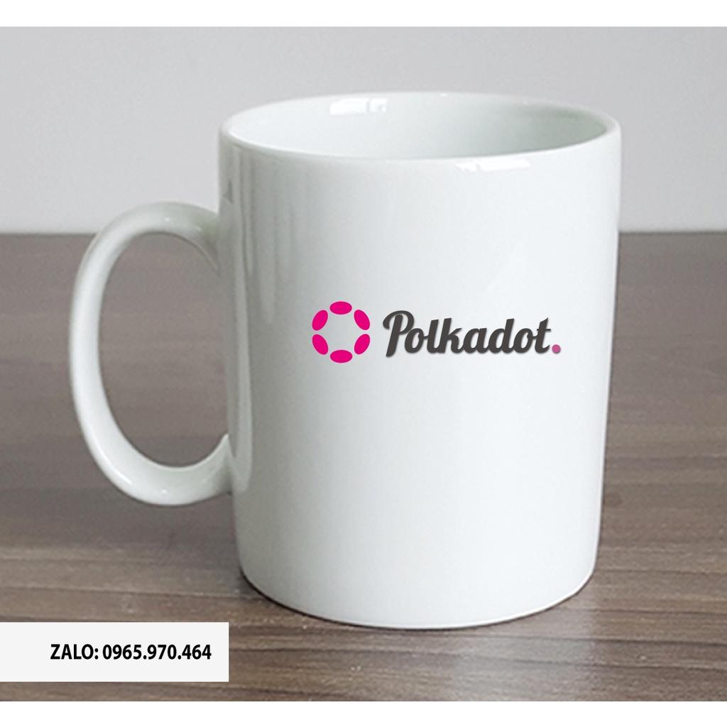 Ly Sứ Có Quai Họa Tiết Đồng Coin POLKADOT - In hình lên ly sứ, cốc theo yêu cầu của bạn - IN HÌNH LÊN LY LỚP, CÔNG TY