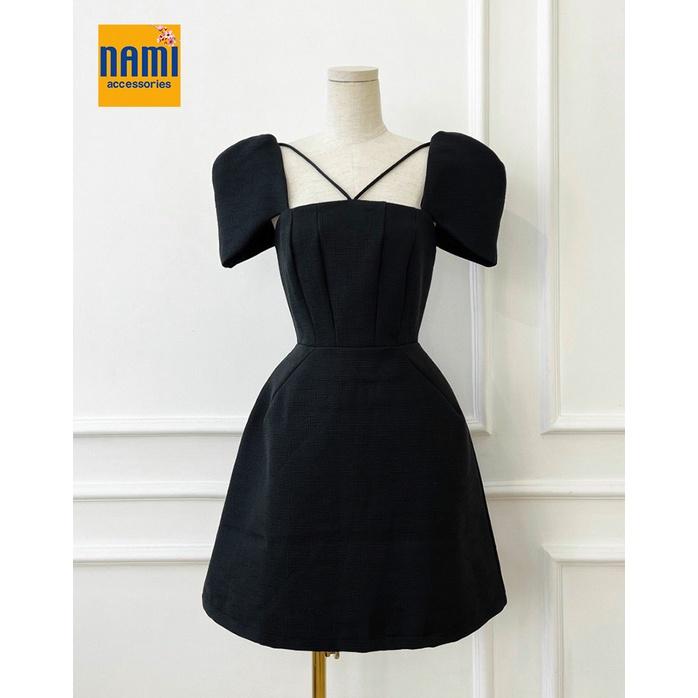 Đầm xoè chéo dây dáng ngắn lên form xinh xắn dễ thương kèm dáng tay lạ mắt tinh tế - ATNU029