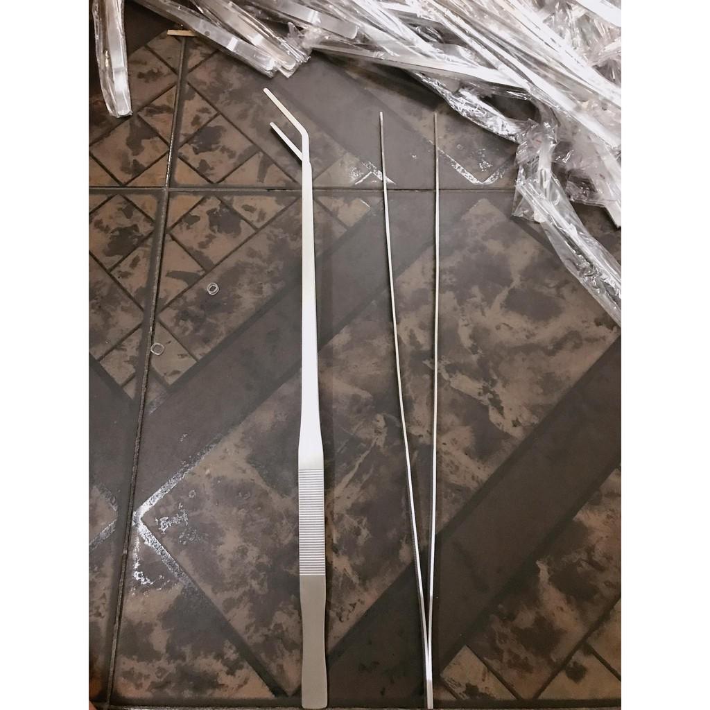 Nhíp không gỉ 27cm cho cá cảnh