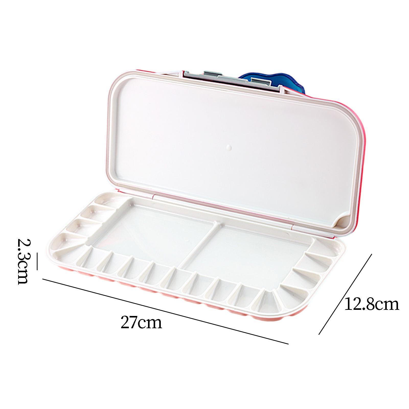 Watercolor Palette Empty Folding Paint Tray for Oil Painting Gouache Acrylic