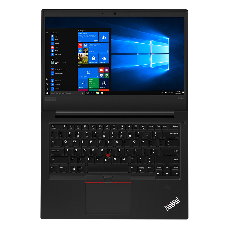 Laptop Lenovo ThinkPad E490 20N8S01V00 Core i5-8265U/ Dos (14 HD) - Hàng Chính Hãng