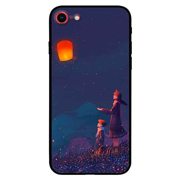Ốp lưng in cho Iphone 7/ 8 Mẫu Conan Ngắm Đèn