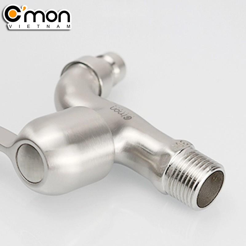 Vòi hồ xả máy giặt inox SUS 304 C'MON WF-02
