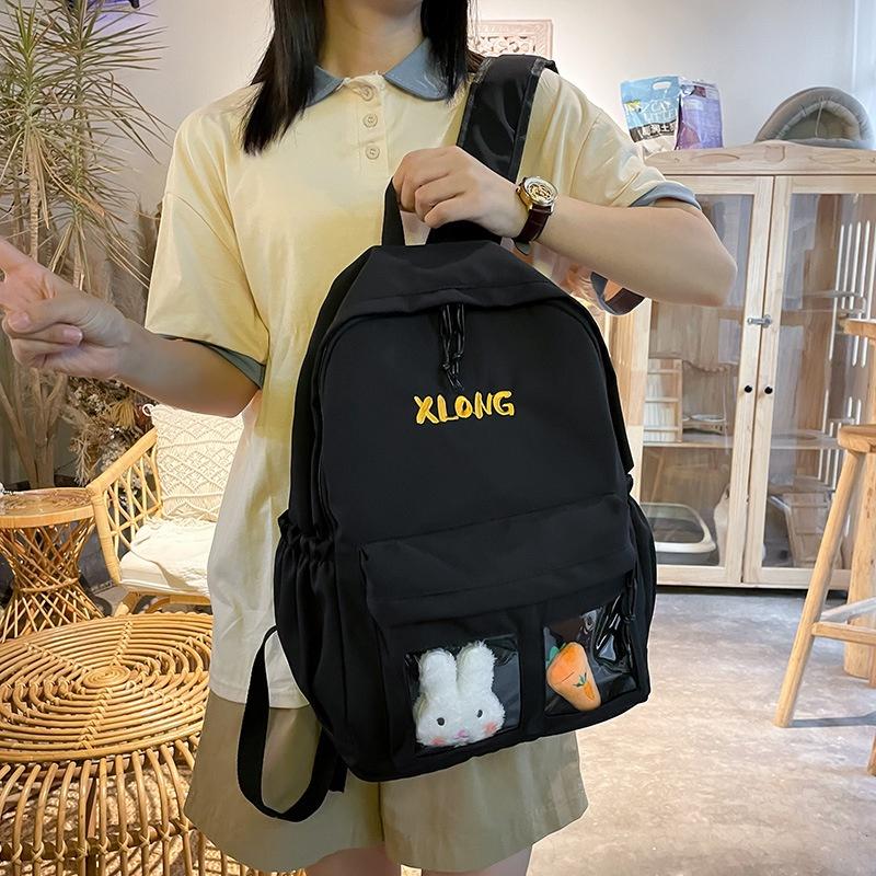 Balo nữ thời trang, Balo đi học du lịch đẹp ulzzang cao cấp unisex đựng vừa laptop hàn quốc MSP116