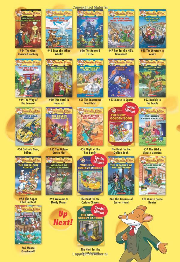 Sách ngoại văn: Mouse Overboard! (Geronimo Stilton #62), Volume 62