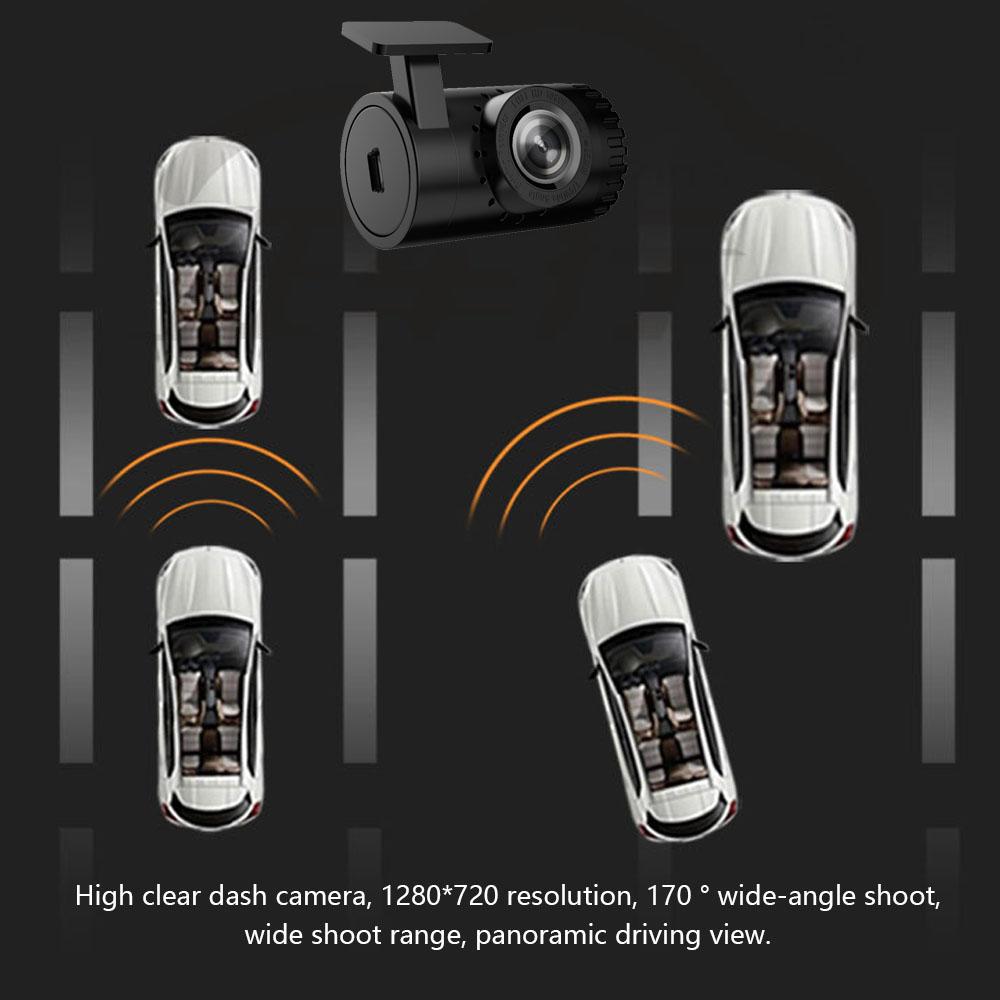 USB Dash Camera Car Android Navigation Driving Recorder DVR Dashboard Camera with ADAS Assisted System 170° Wide Angle