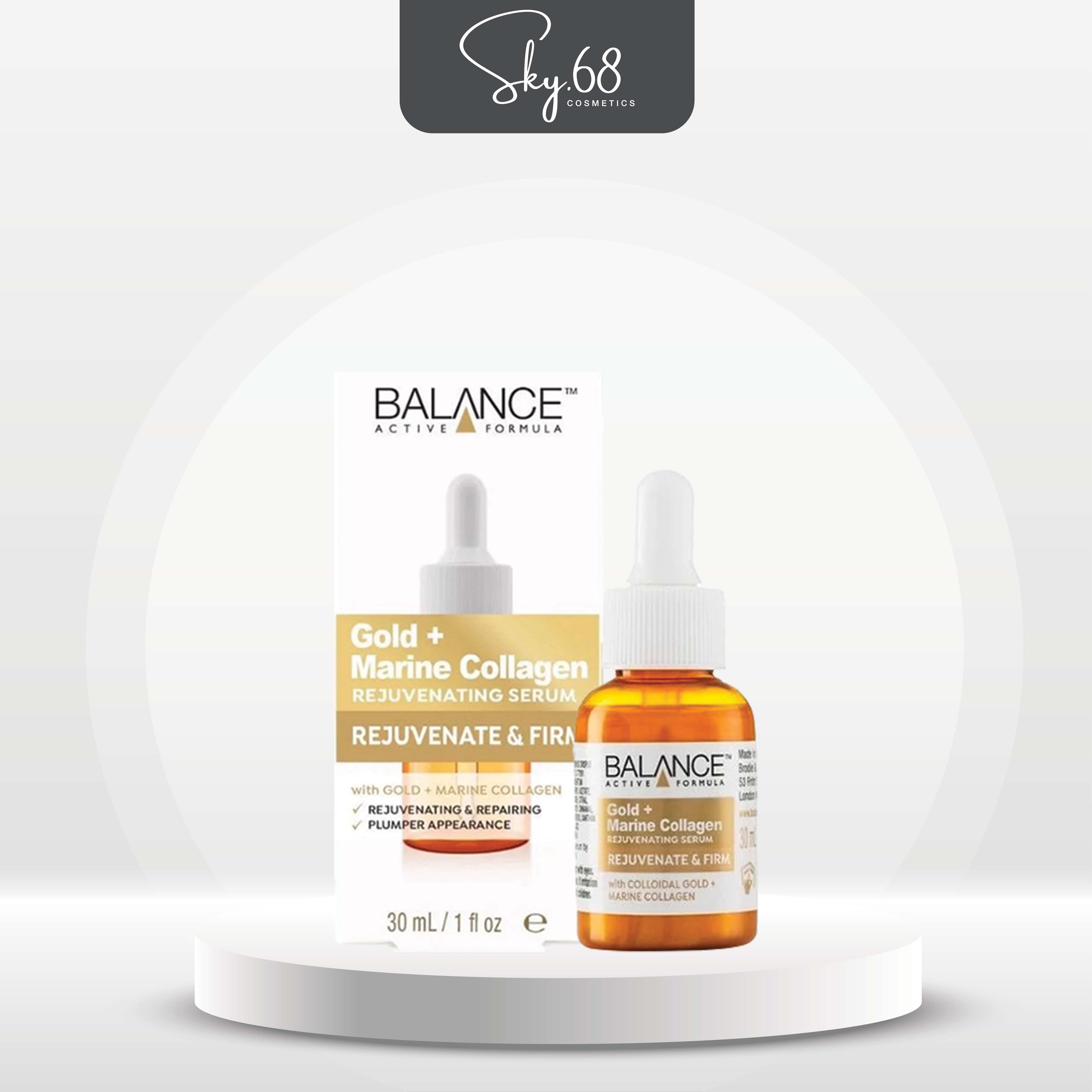 Tinh Chất Tái Tạo Da, Chống Lão Hóa Balance Gold Collagen Serum 30ml
