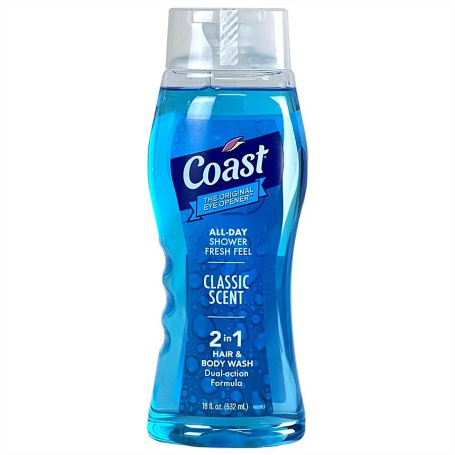 Sữa Tắm Gội Coast Classic Scent Dành Cho Nam 532ml - USA