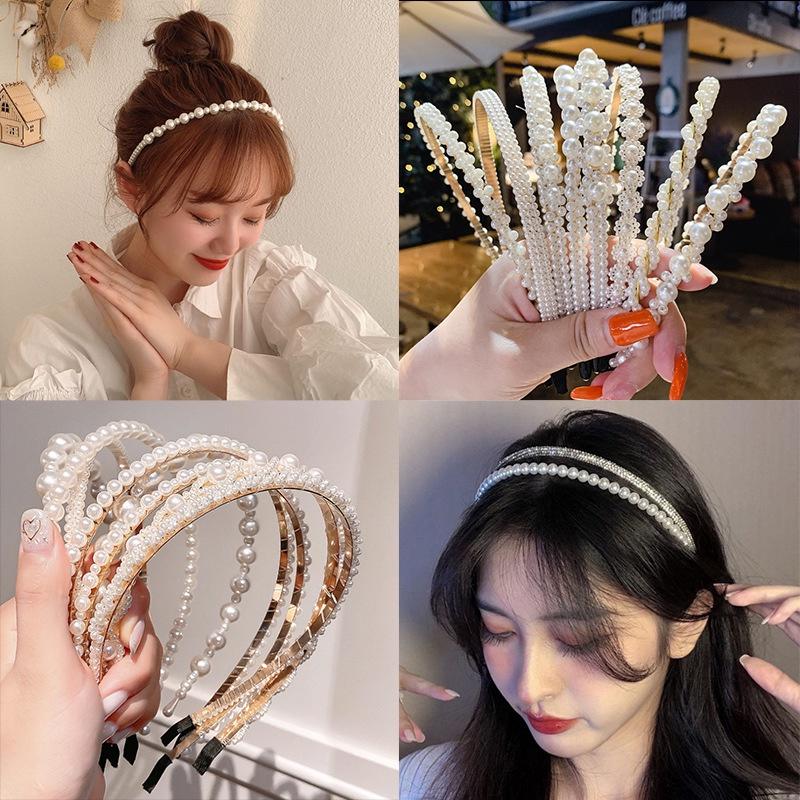 Cài tóc ngọc trai nhân tạo phong cách Hàn Quốc JN Accessories phụ kiện tóc xinh
