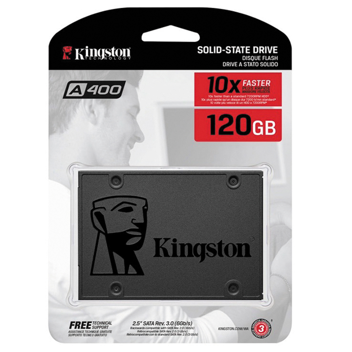 Ổ cứng SSD Kingston A400 SATA3 - Hàng Chính Hãng