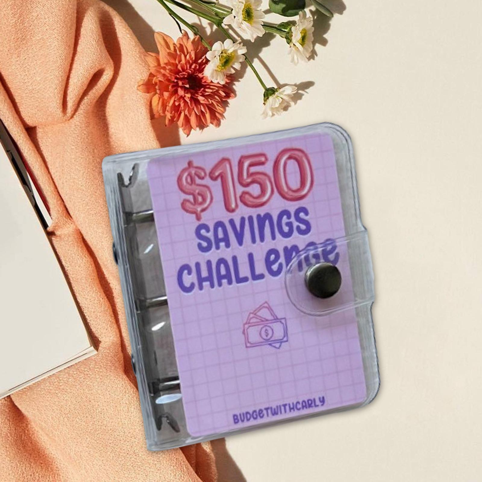 Saving Challenge Budget Binder, Money Binder Organizer, Fun Way to Save for You and Your Family