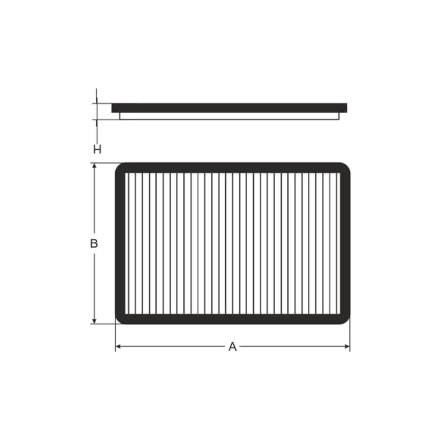 Lọc gió cabin có than hoạt tính dành cho xe BMW 1, 3, 4
