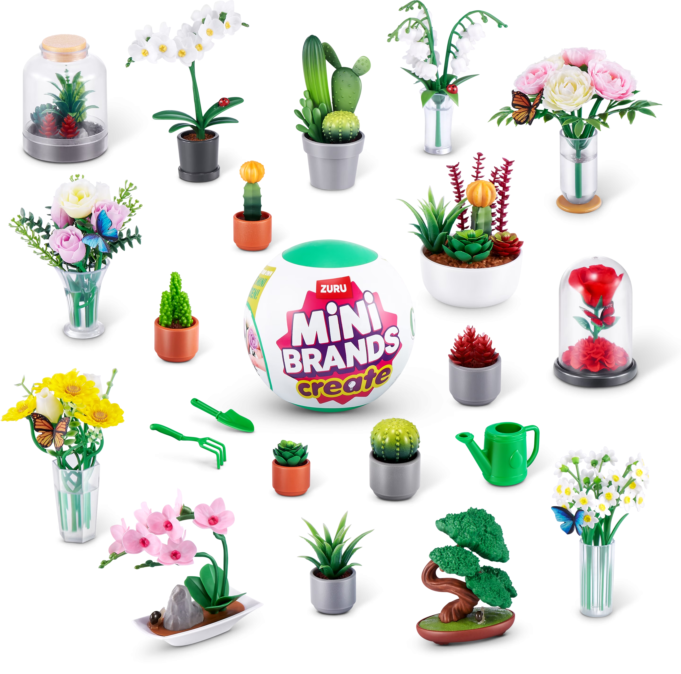 Đồ Chơi Sưu Tầm Mini Brands Create Garden - Zuru 77559