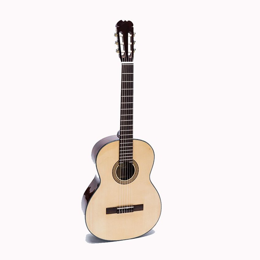 Đàn guitar classic DC100 dòng ghitar trung kỹ full size gỗ hồng đào solid cho âm thanh cổ điển ấm áp dành cho bạn mới tập Duy Guitar