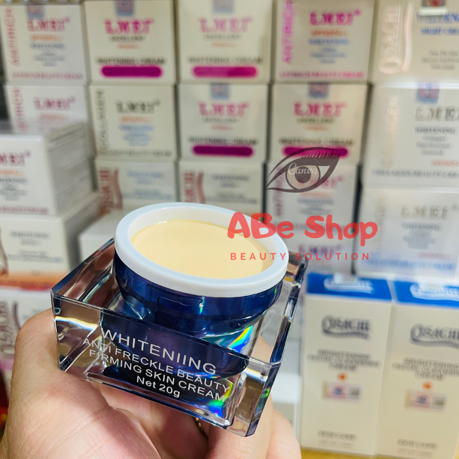 KEM O'SACHI XANH - XOÁ THÂM NÁM - TÁI TẠO DA - O'SACHI WHITENING MELASMA 20G