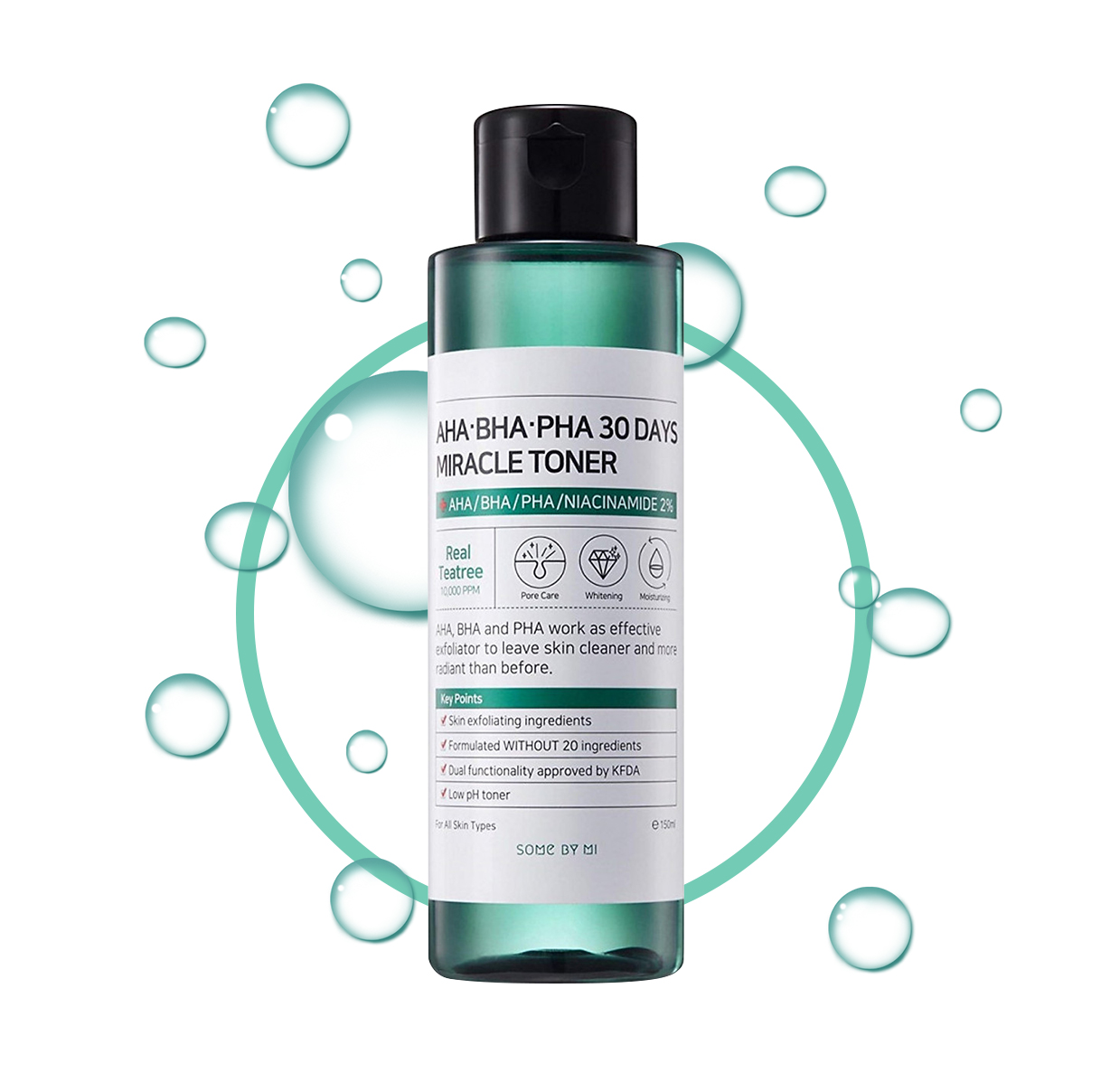 Nước Hoa Hồng Giảm Mụn Some By Mi AHA-BHA-PHA 30 Days Miracle Toner