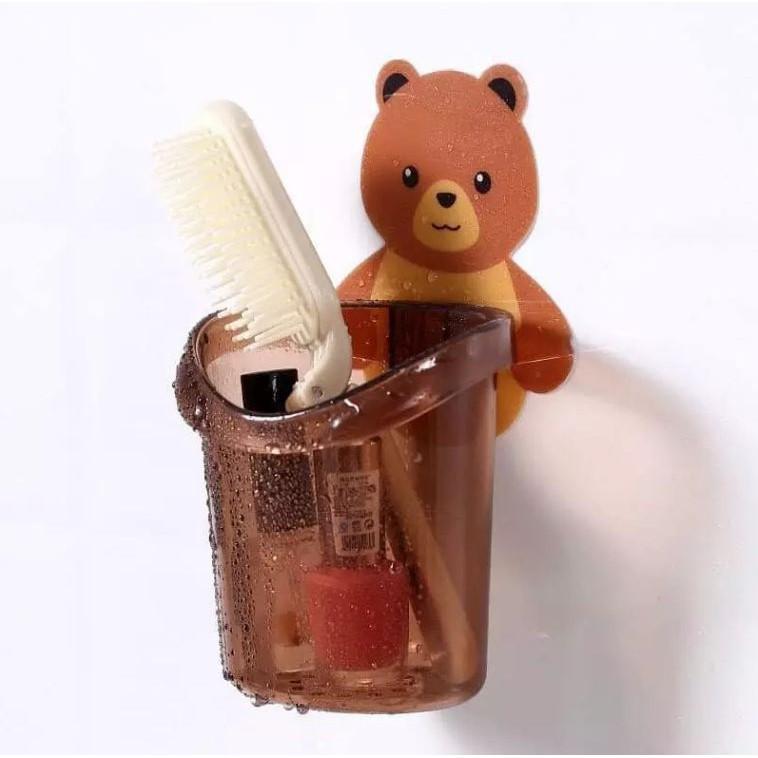Cốc Gấu đựng bàn chải, kem đánh răng