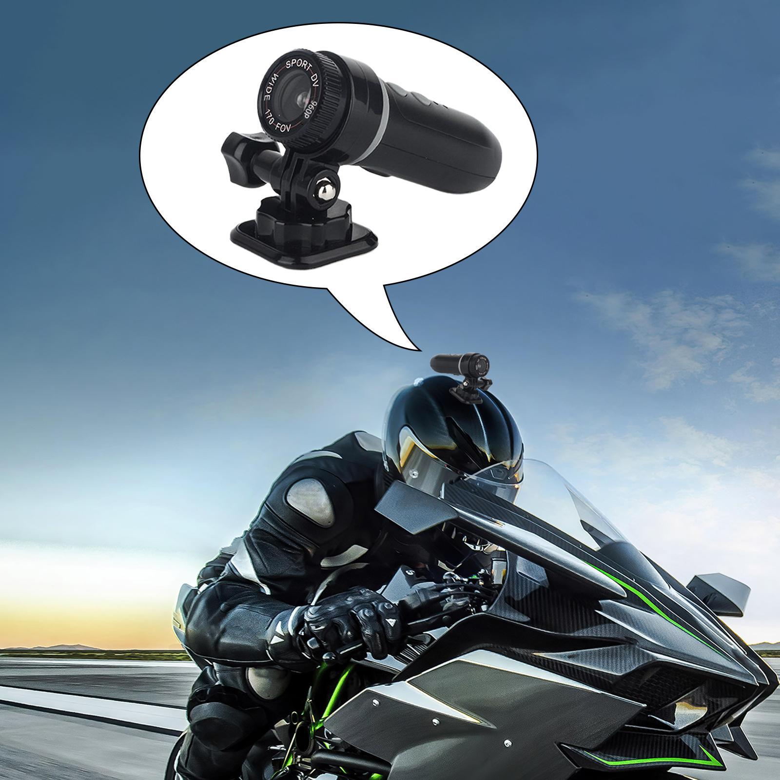 Motorcycle Camera, Sport DV Camera, Portable 170 Degree Wide Angle 960P Resolution Anti Motorbike for Outdoor Sport