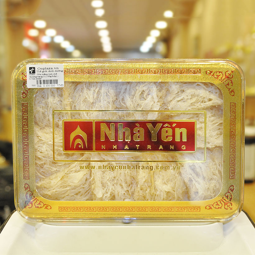 Yến trắng tinh chế thượng hạng 2 (100g/hộp)