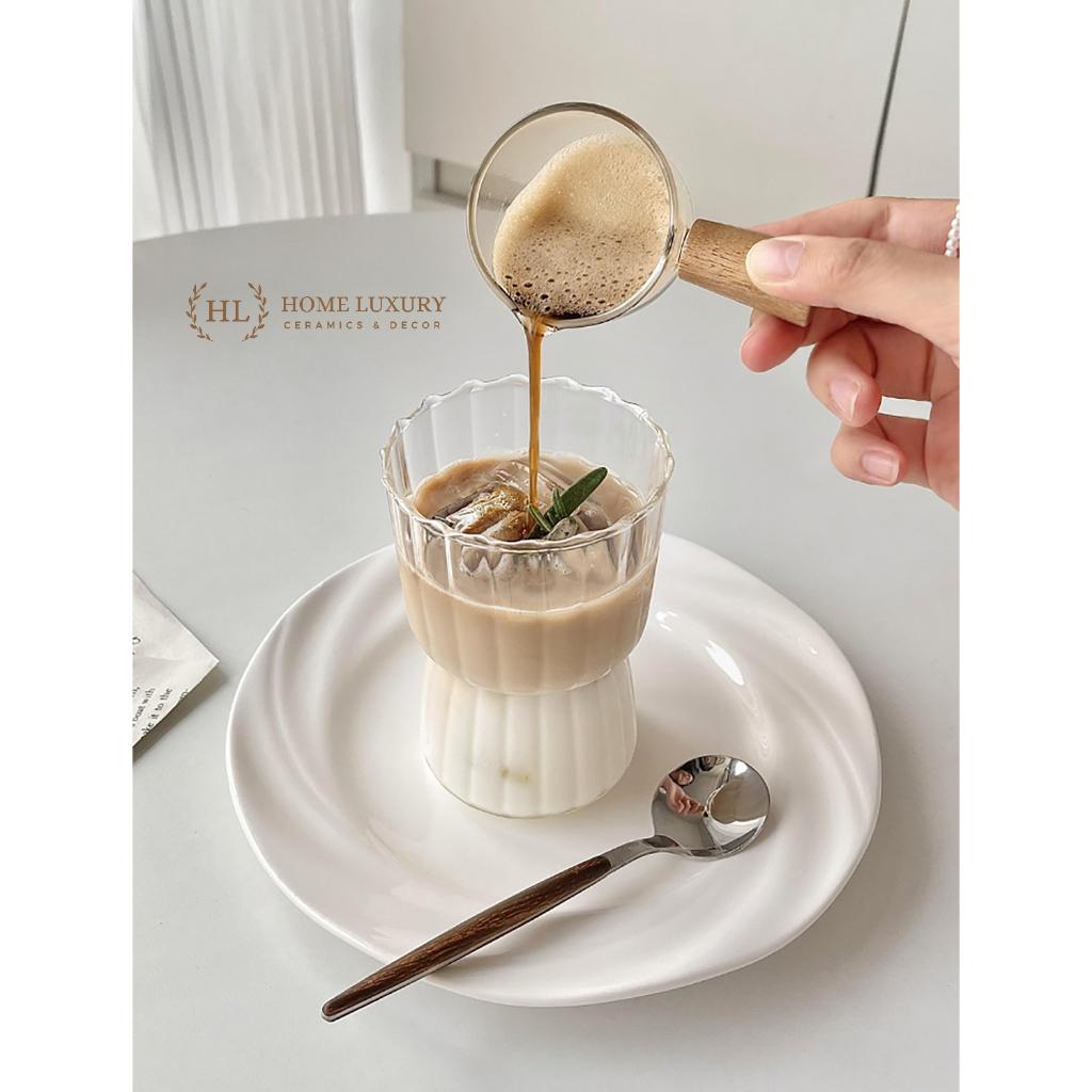 LY THỦY TINH NHÀ HÀNG DECOR PHONG CÁCH NHẬT BẢN - HÀN QUỐC