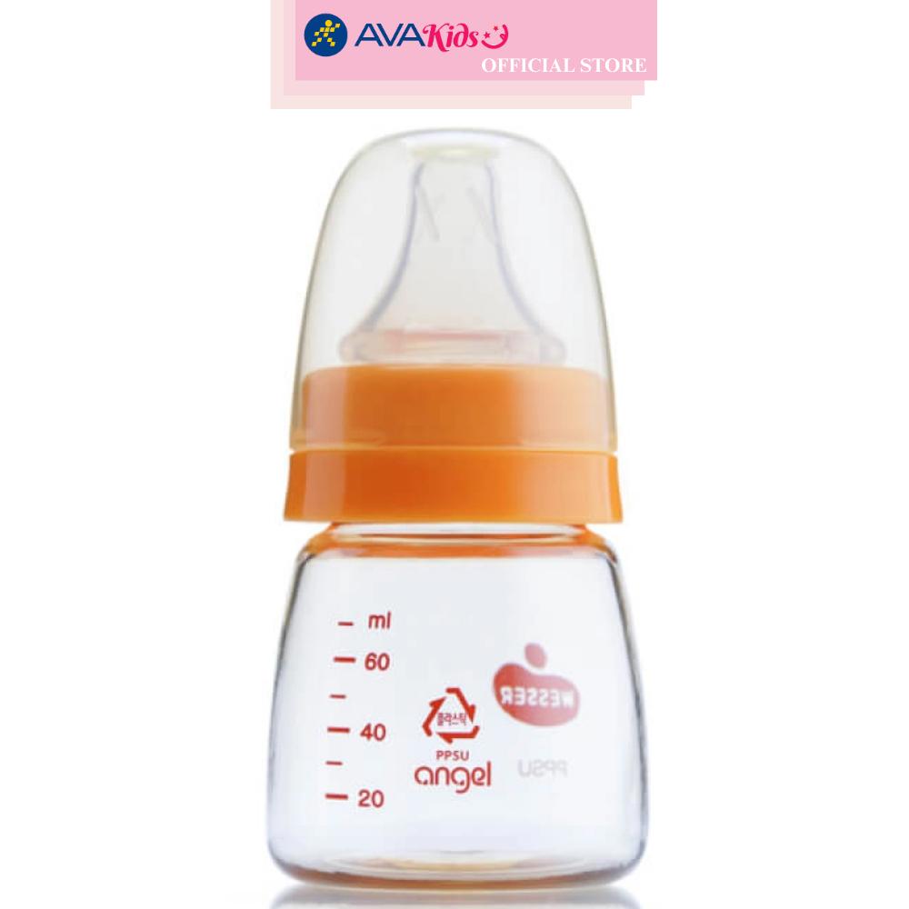 Bình sữa WESSER nhựa PPSU 60ml