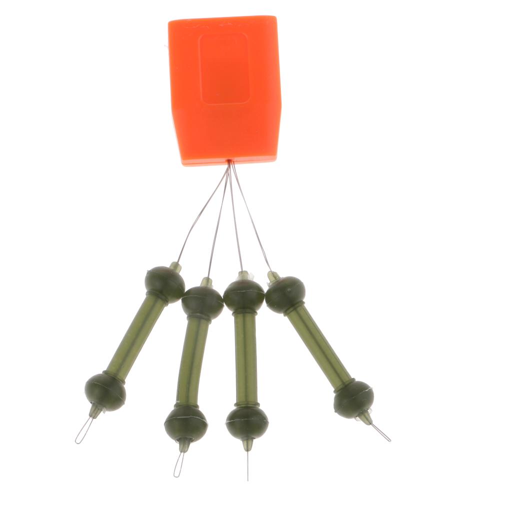 3pcs TPR Heli Beads Fishing Beads Release Rigs Line Rig Beads w/ Handle