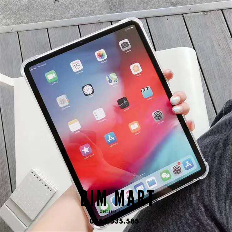 Ốp lưng dành cho iPad Pro 11 inch 2022 M2 silicon dẻo cao cấp chống sốc 4 góc