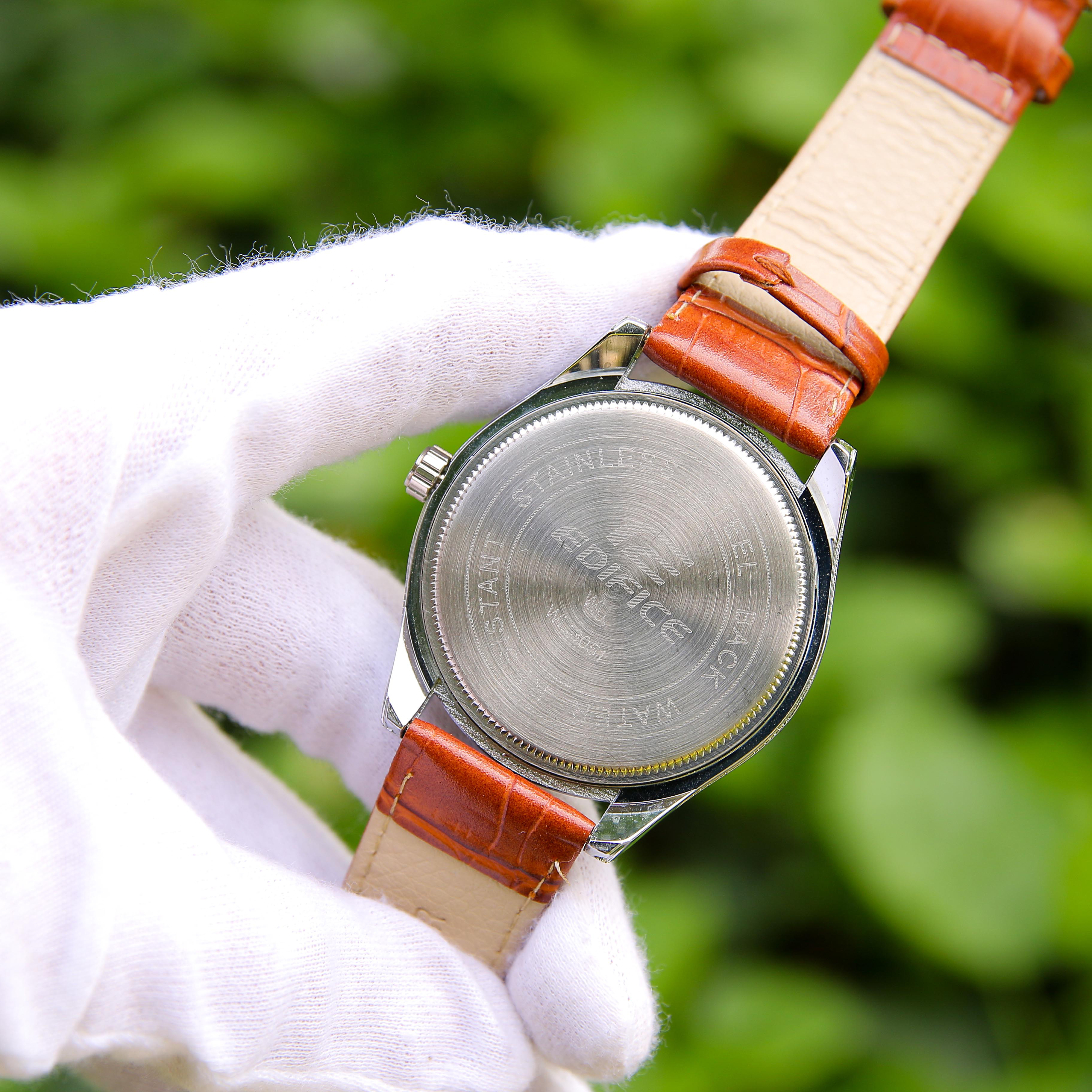 Đồng hồ nam cao cấp CADN3051 – Thiết kế dây da sang trọng, lịch lãm – Phù hợp đi chơi, đi làm – Hiển thị lịch ngày tháng tiện lợi