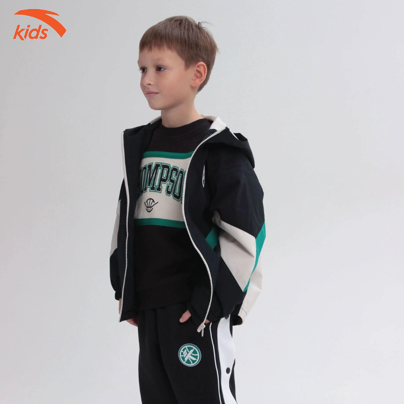 Áo Khoác Bé Trai Basketball Jacket Anta Kids W352341604