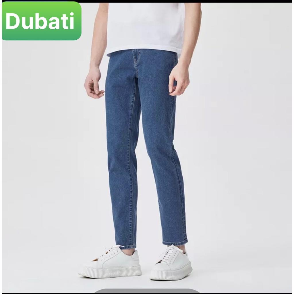 Quần Jeans nam chất bò denim dáng ôm kiểu co giãn thời trang hàn quốc hot trend vip- DUBATI FASHION