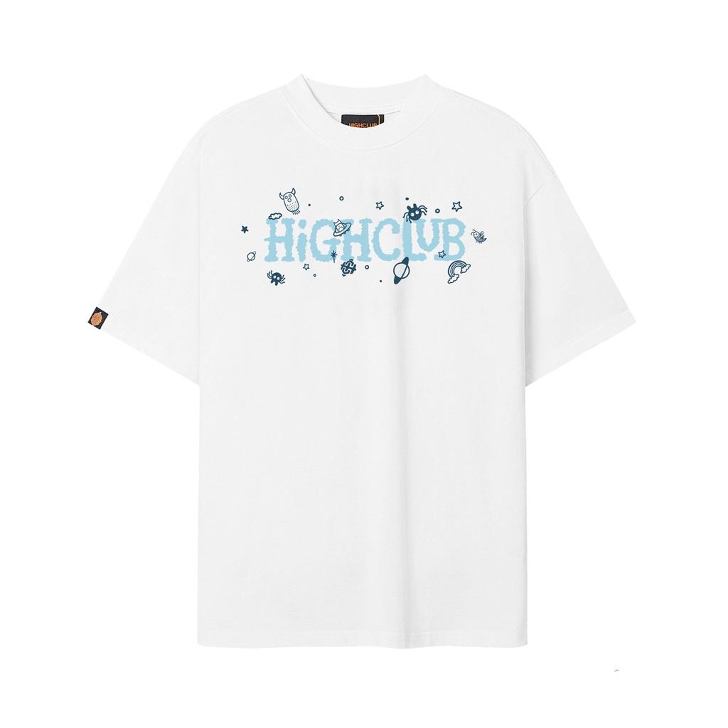 Áo Thun MONSTER Tay Lỡ Unisex Nam/Nữ Đen/Trắng Cổ Tròn - HIGHCLUB