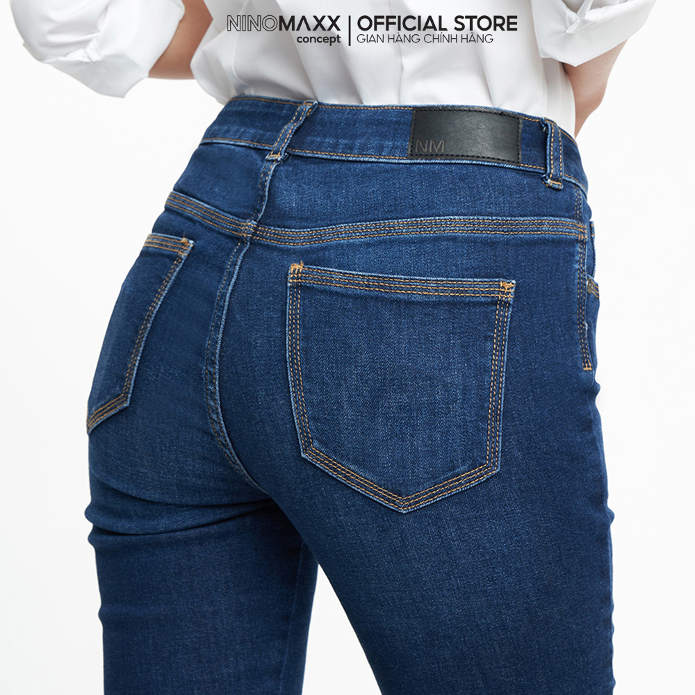 N&amp;M Quần jean Nữ form regular fit cotton 2203051